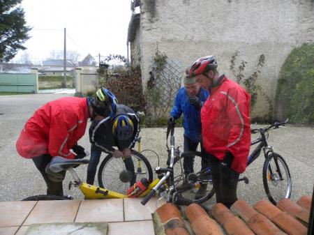 sortie de VTT du 19/01/2013