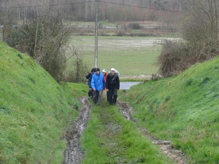 17km marche st genest d' ambiere 27 01 2013