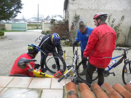 sortie de VTT du 19/01/2013