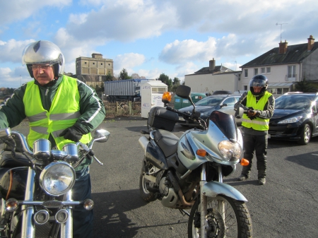 100km téléthon  UCM MIREBEAU 06 12 2014